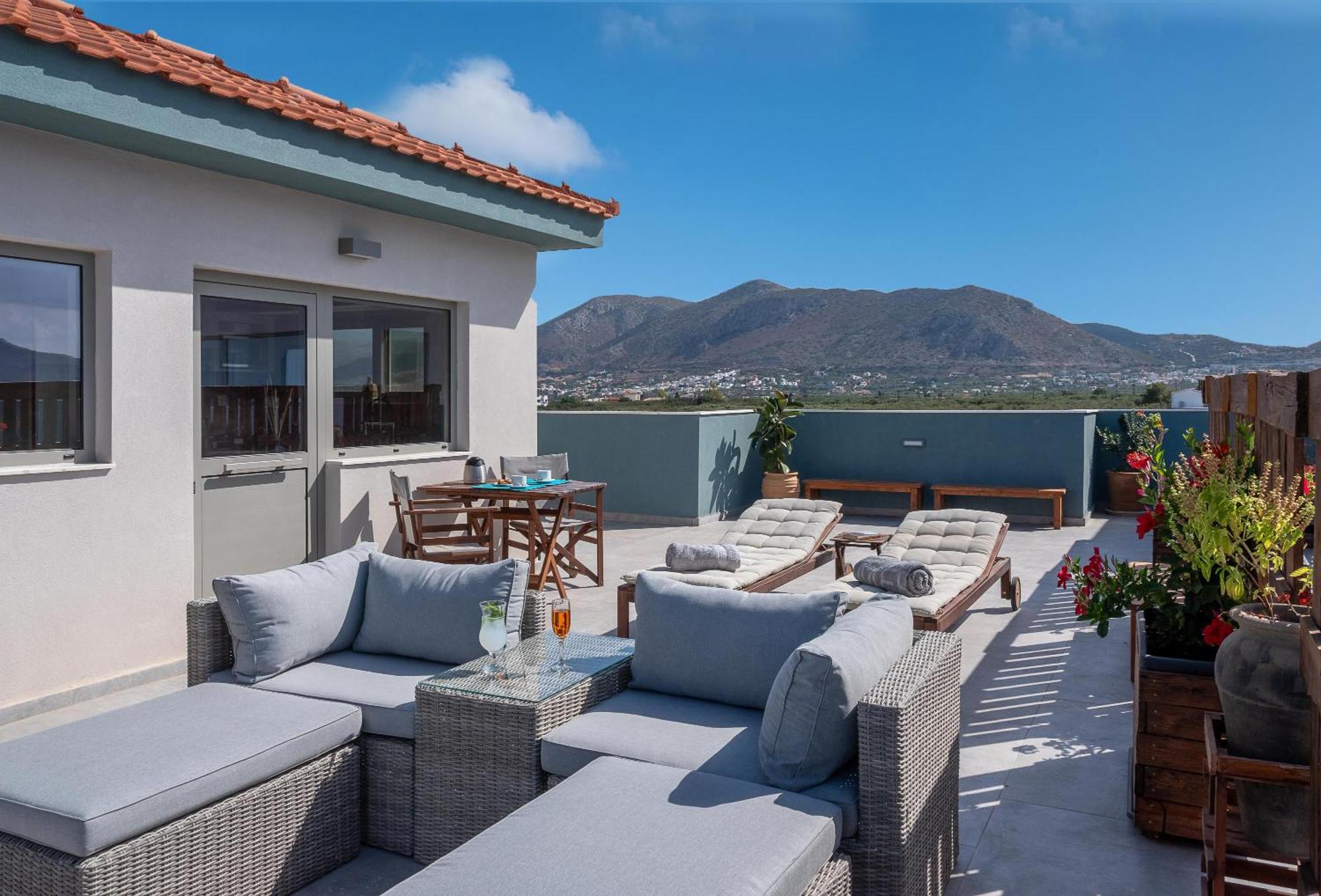 Evalia Apartments Hersonissos  Bagian luar foto