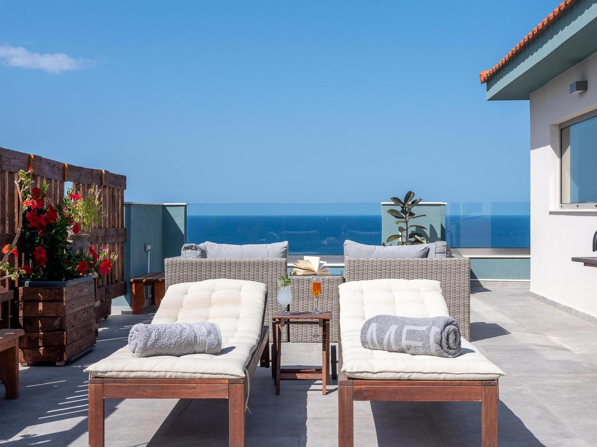 Evalia Apartments Hersonissos  Bagian luar foto
