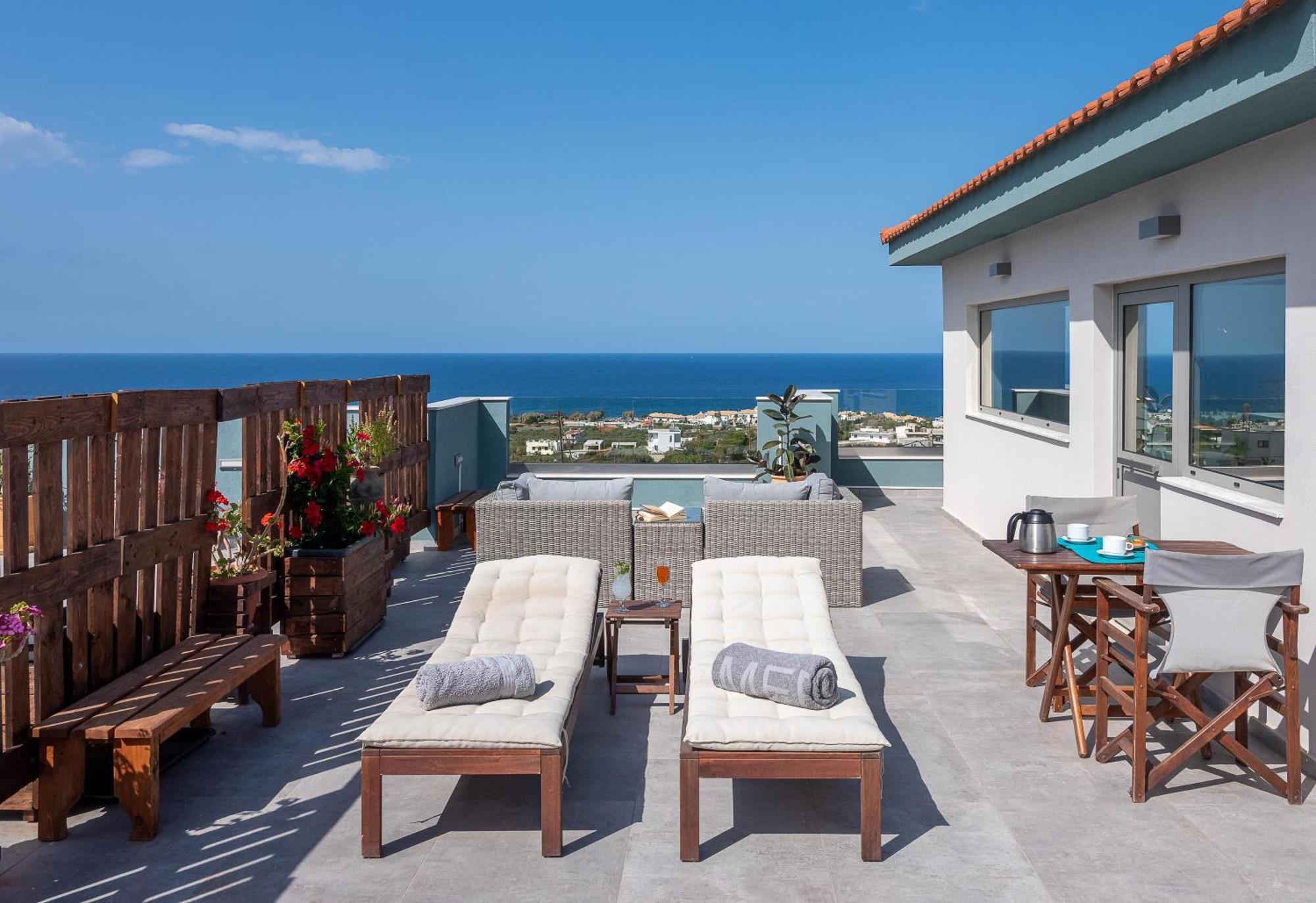 Evalia Apartments Hersonissos  Bagian luar foto