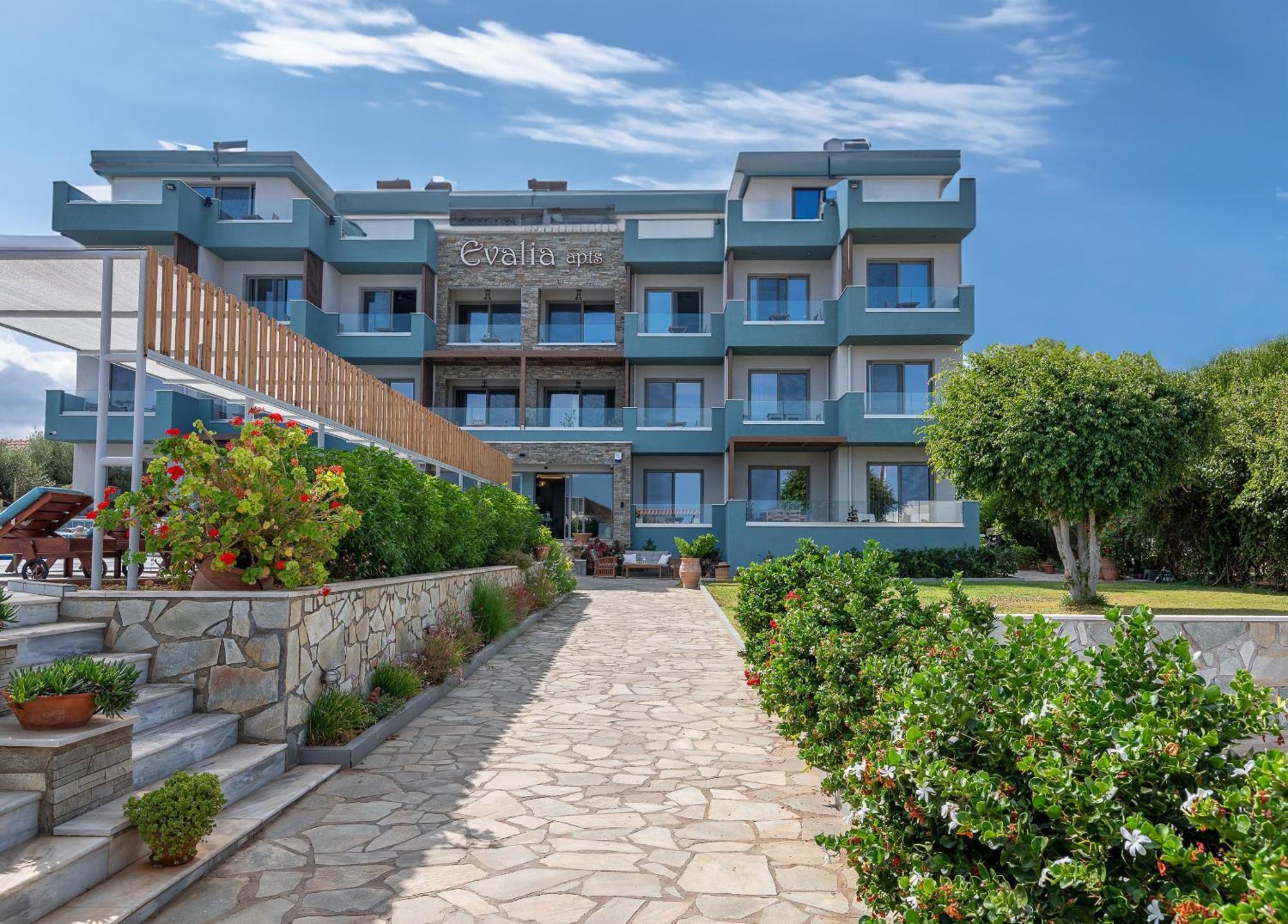 Evalia Apartments Hersonissos  Bagian luar foto
