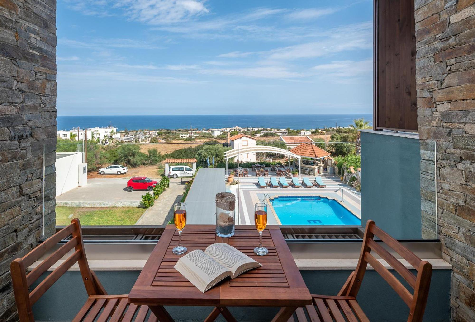 Evalia Apartments Hersonissos  Bagian luar foto