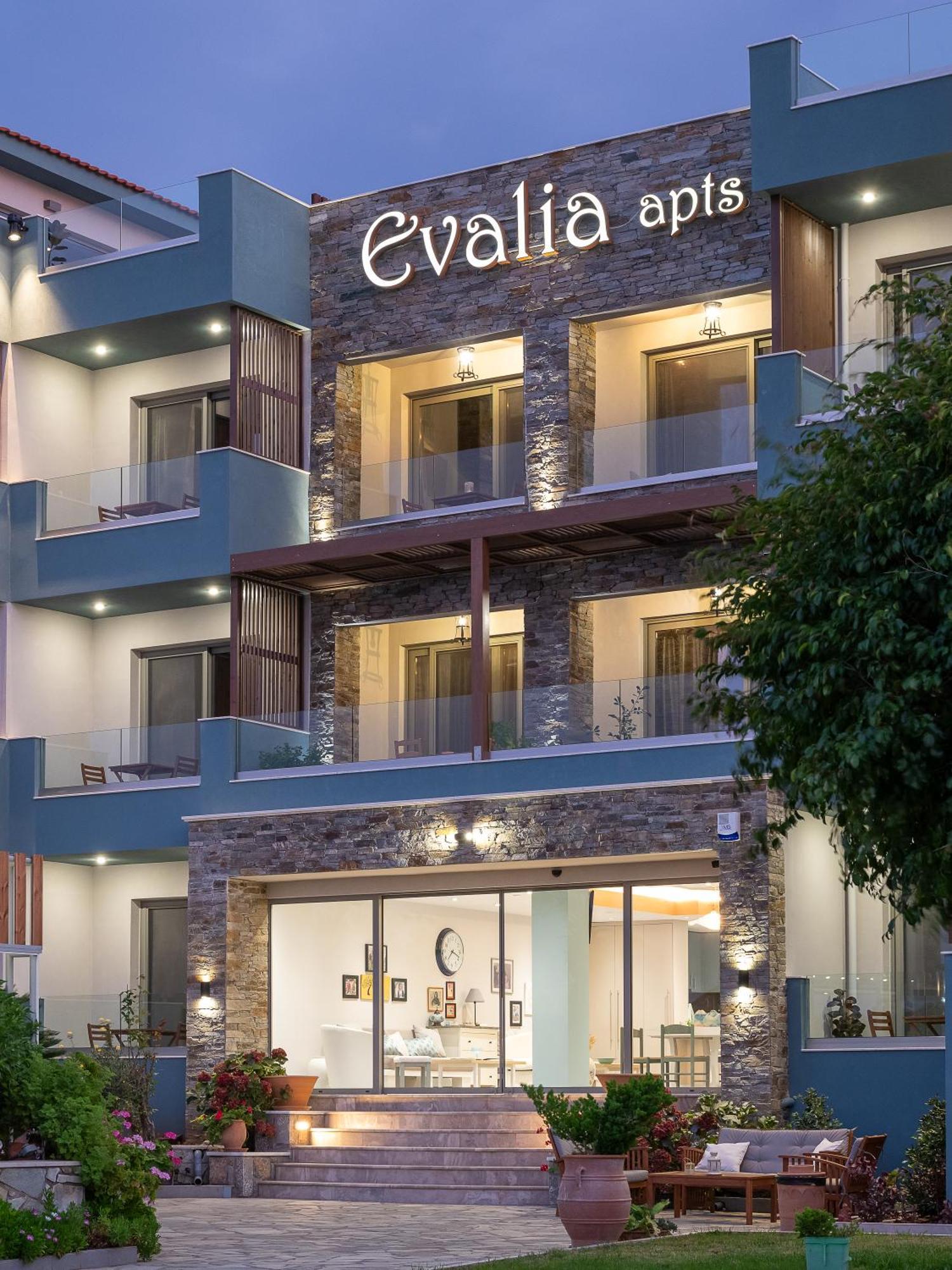 Evalia Apartments Hersonissos  Bagian luar foto